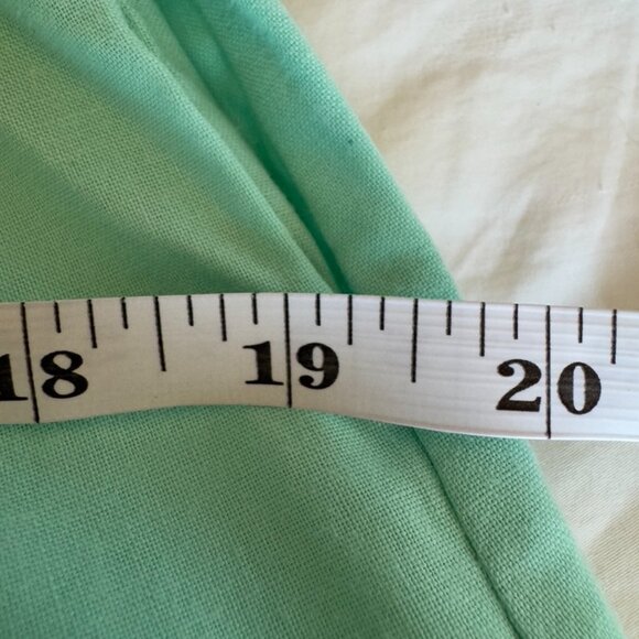 80s Vintage Aqua and White Tennis Sports Romper - Picture 9 of 10